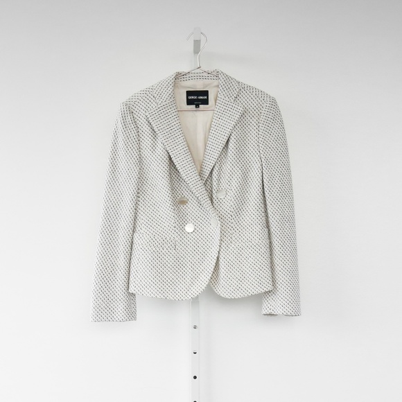 Giorgio Armani Jackets & Blazers - Giorgio Armani Tweed Blazer